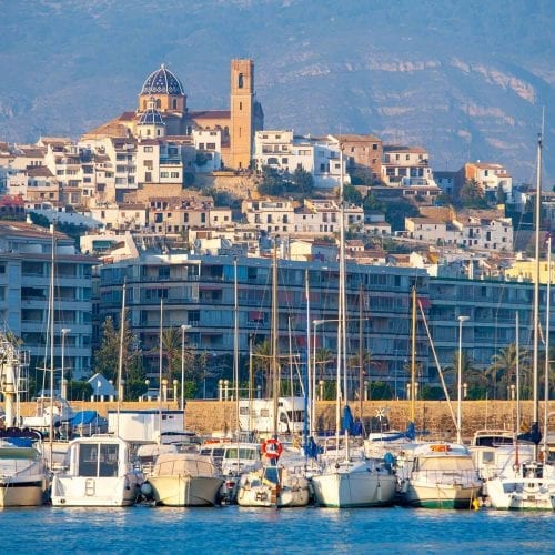 Haven van Altea aan de Costa Blanca