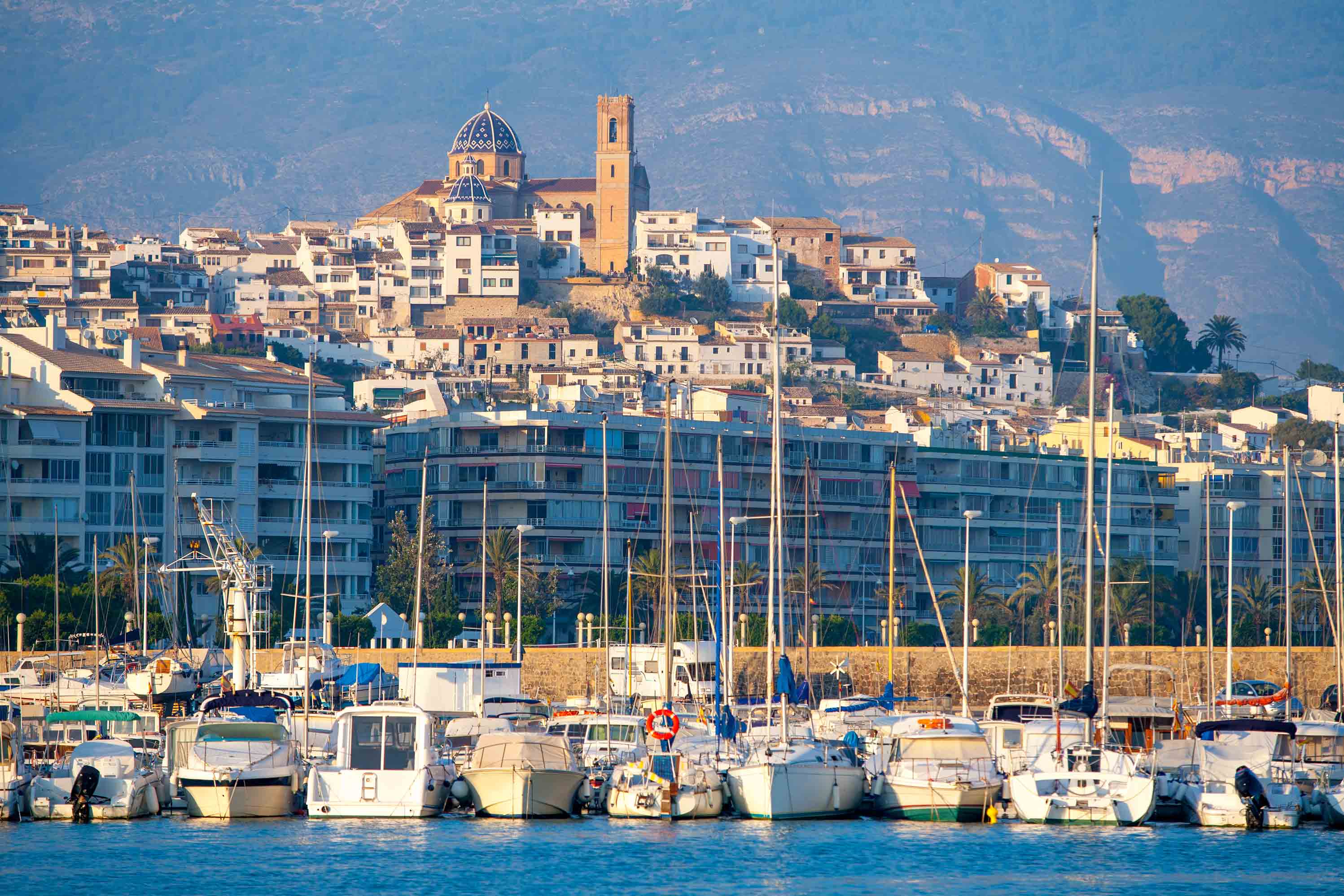 Haven van Altea aan de Costa Blanca