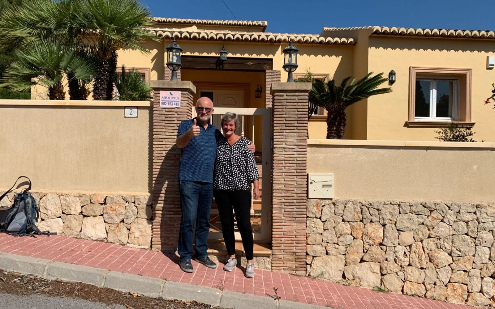 Blije klanten van de House Doctor Costa Blanca na het investeren in vastgoed in Jávea