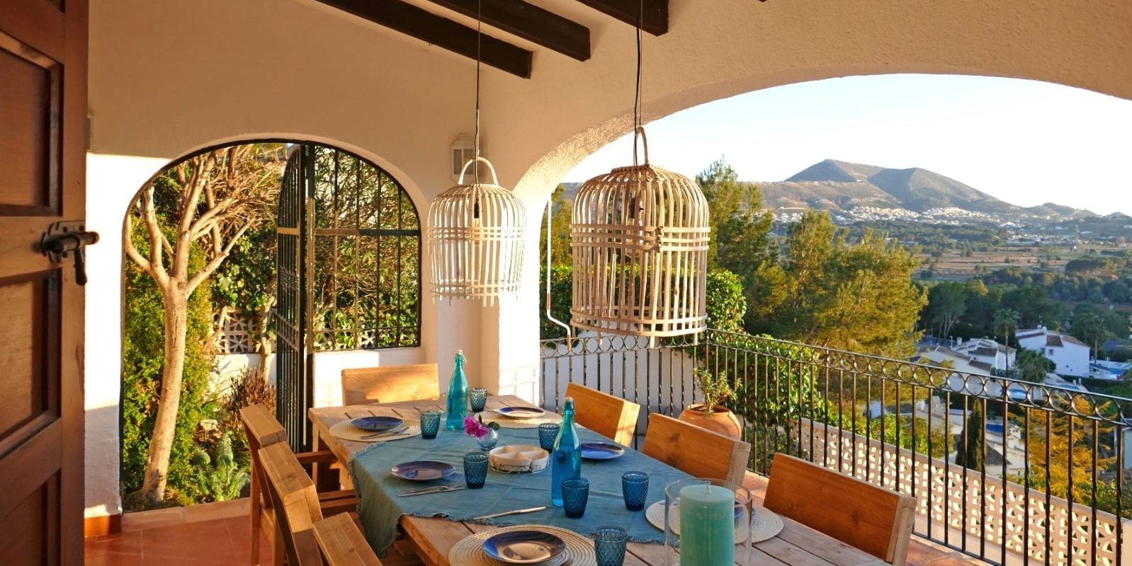 terras vakantiehuis John en Karin kopen in Spanje